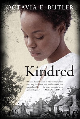 Book cover of Kindred by Octavia Butler.