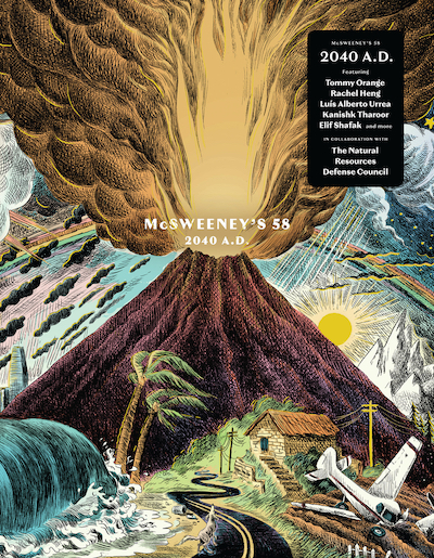 The cover for McSweeney's Issue 58: 2040 A.D.