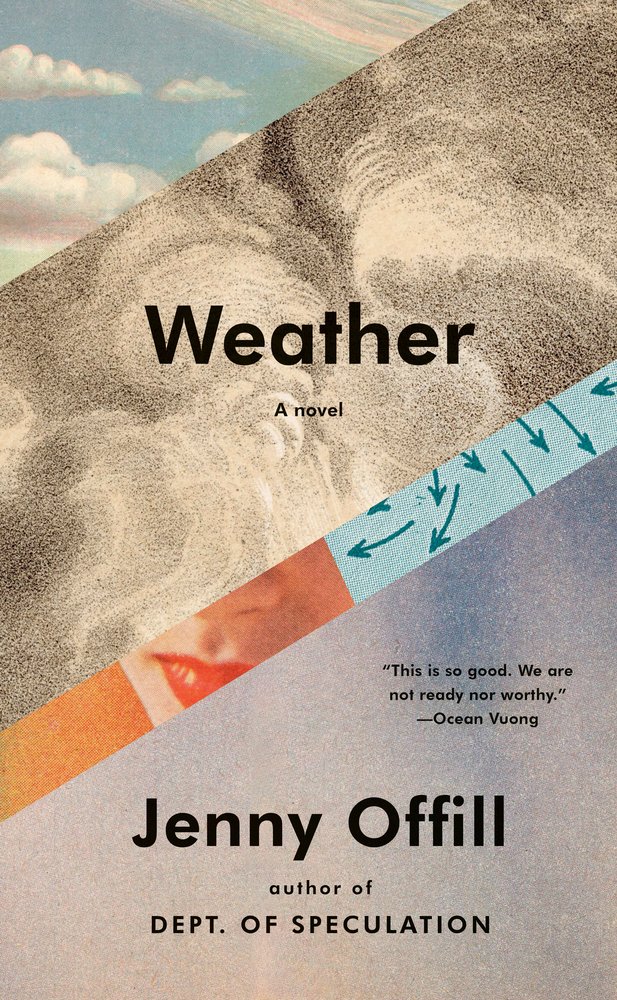 The book cover for Weather by Jenny Offill.