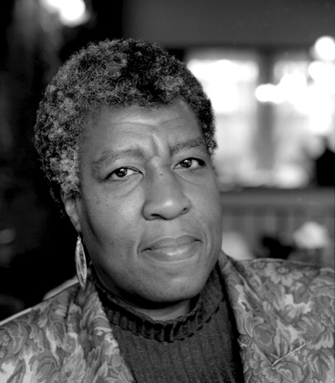 A portrait photo of author Octavia E. Butler.