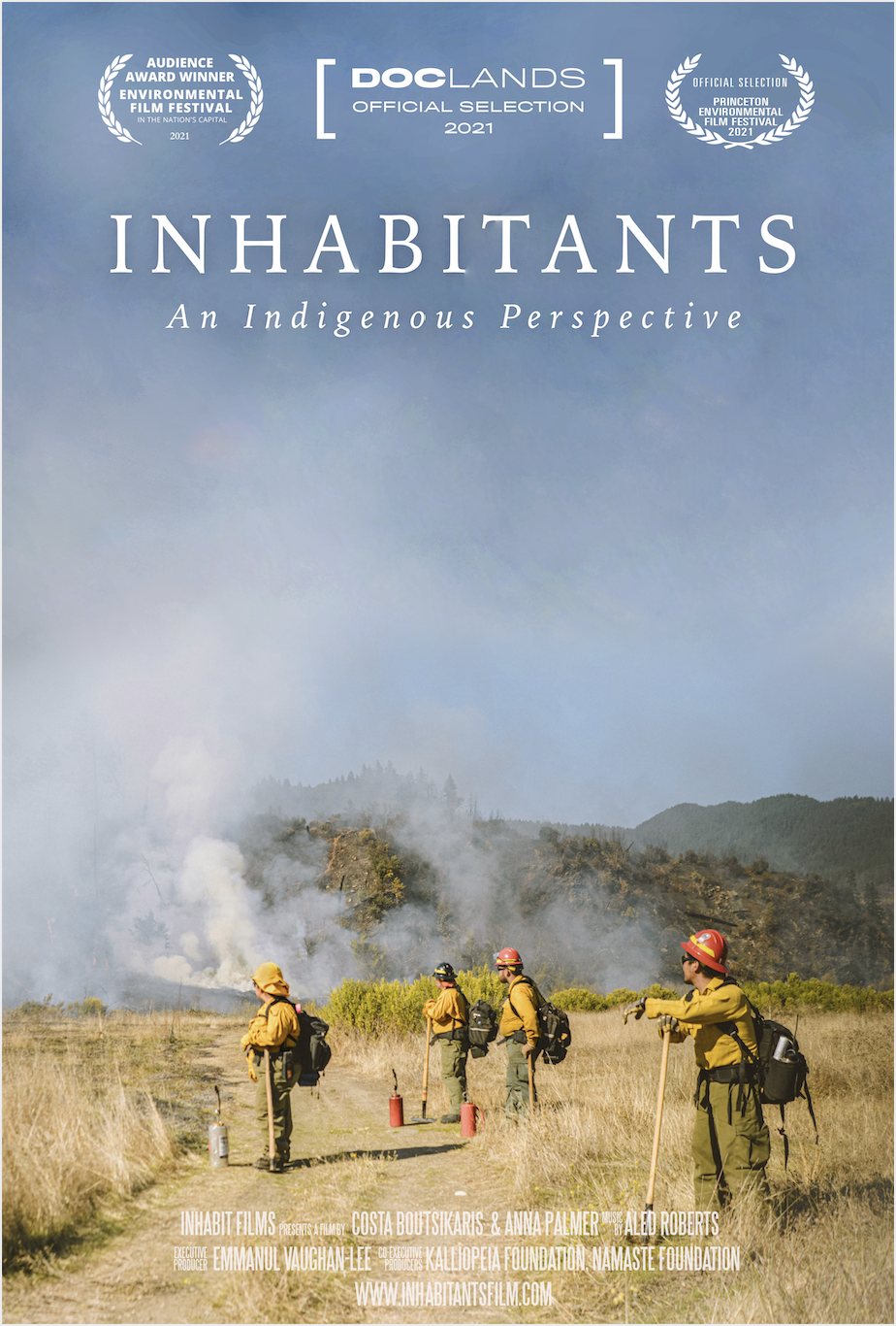 The official cover for Inhabitants: An Indigenous Perspective.