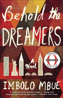 Book cover for Behold the Dreamers by Imbolo Mbue.